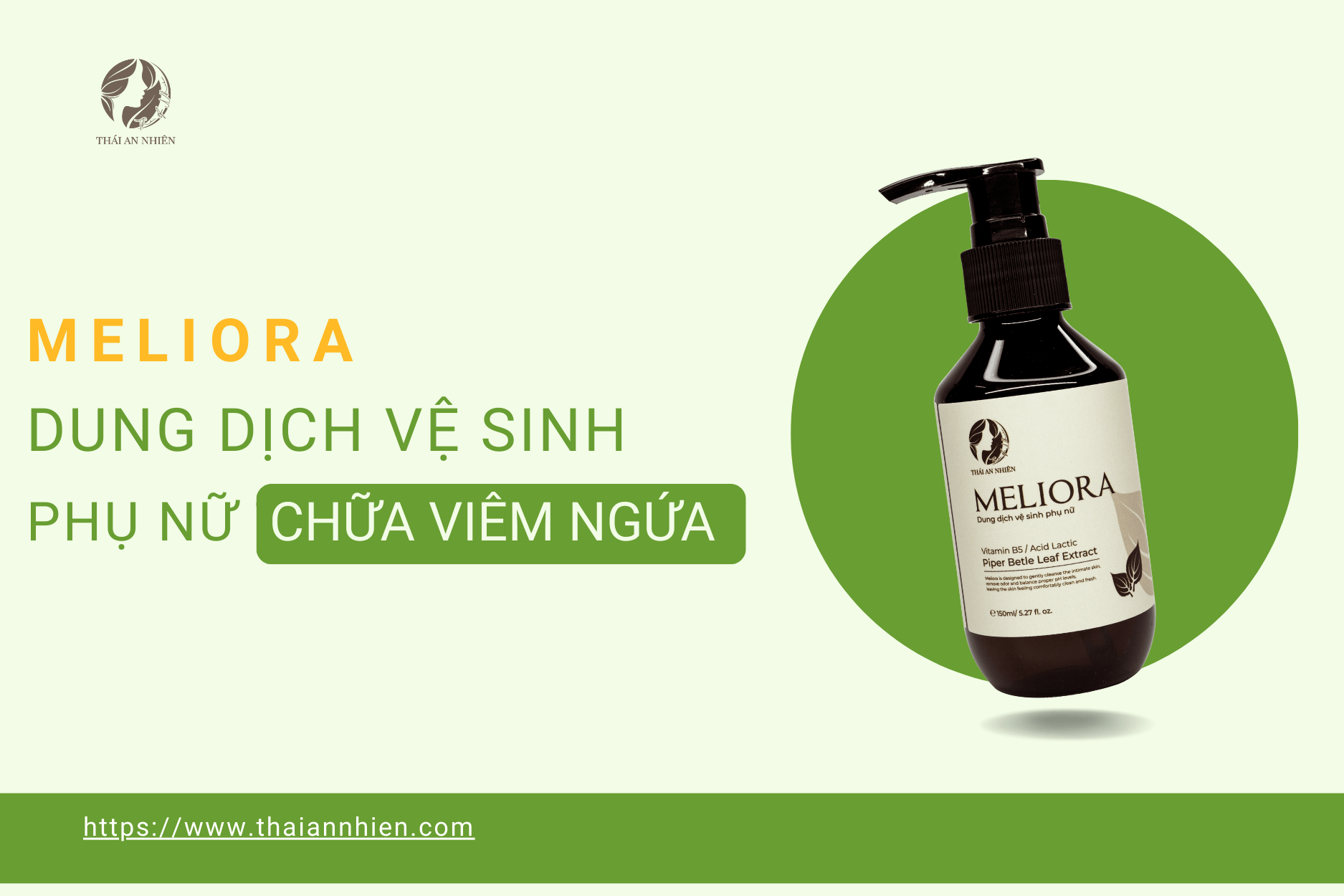 Dung dịch vệ sinh giảm ngứa Meliora